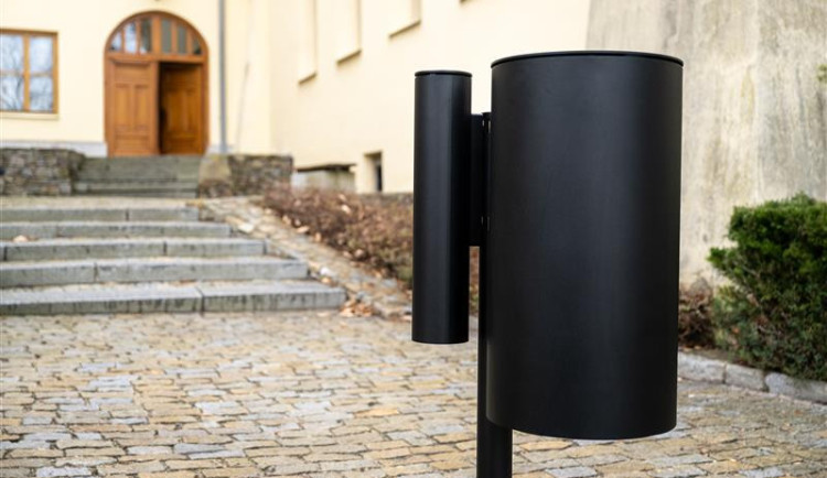 Ukázka nového odpadkového koše