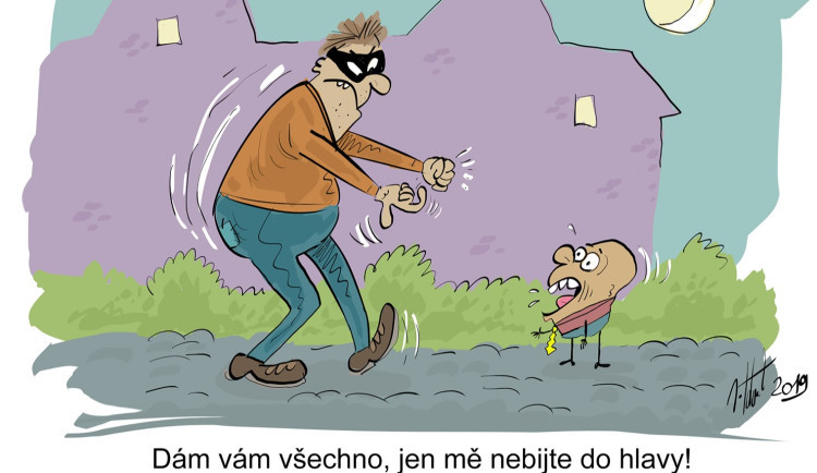 Březnová dávka vtipů od kreslíře Jana Tatarky