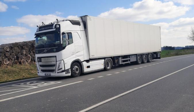 Policie na Vysočině zastavila řidiče kamionu, který jel z Turecka bez přestávky více než 20 hodin