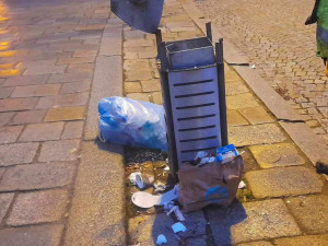 Černé skládky v Jihlavě. Foto: poskytly Služby města Jihlavy