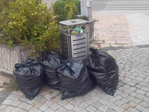 Černé skládky v Jihlavě. Foto: poskytly Služby města Jihlavy