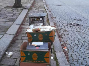 Černé skládky v Jihlavě. Foto: poskytly Služby města Jihlavy