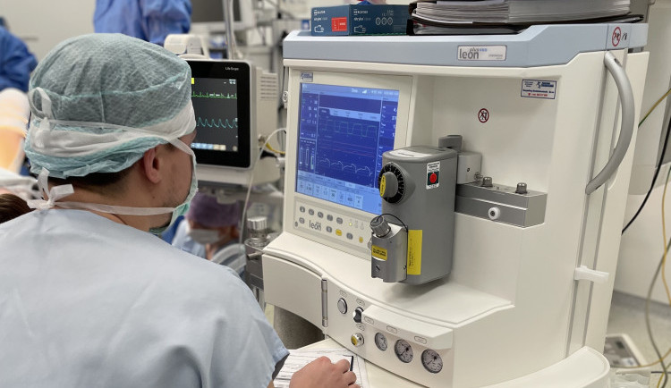 Anesteziologové v jihlavské nemocnici mají nové přístroje. Vyšly na více než 6,5 milionu korun