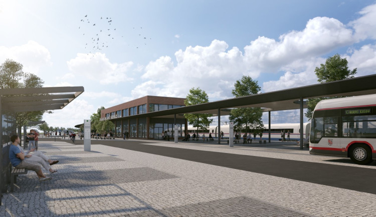 Vizualizace budoucí podoby CDT v Jihlavě