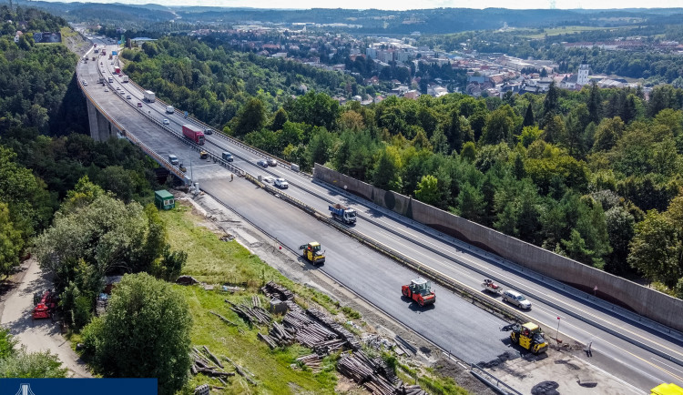Na Vysočině se letos za více než sto milionů opraví krajské silnice poškozené při modernizaci D1