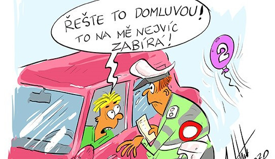 ORAŽENÉ OBRÁZKY: Dubnová dávka vtipů od kreslíře Jana Tatarky