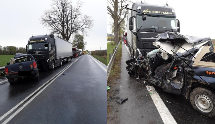 Foto pondělní nehody. Foto: poskytla Policie ČR
