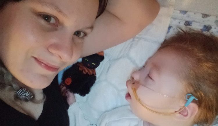 Tereza Novotná se synem Michaelem