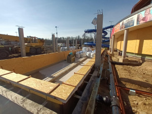 Fotky ze začátku dubna. Foto: poskytl Metrostav DIZ