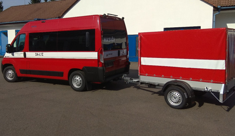 Vozidlo SDH Bohdalov od Agrotecu. Foto: SDH Bohdalov