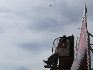 V Třešti si o víkendu užívali pouťové atrakce. Přálo tomu slunečné počasí