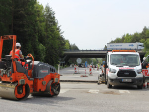 Na Vysočině budou v létě zdržovat dopravu opravy mezi Jihlavským tunelem a kruhovou křižovatkou V Ráji