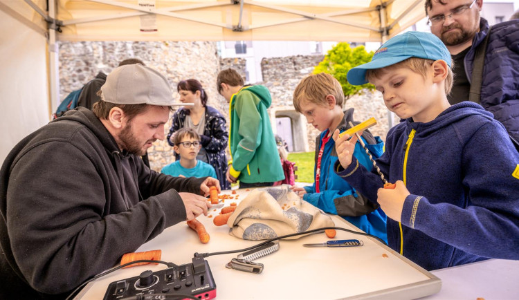 Hudební hřiště. Foto: poskytlo Město Jihlava
