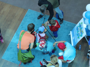 Citypark praská ve švech. Šmoulové lákají davy návštěvníků, hlavně těch nejmenších