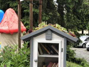 VIDEO: Jihlavský Palouček znovu baví děti i dospělé. Vyrostla tady šmoulí vesnice, zmizí až v září