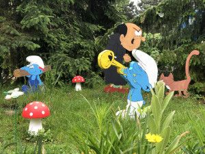 VIDEO: Jihlavský Palouček znovu baví děti i dospělé. Vyrostla tady šmoulí vesnice, zmizí až v září