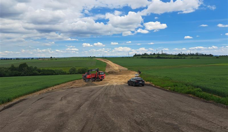 Stavba obchvatu Jihlavy pokračuje východní částí. Bude stát 277 milionů, které zaplatí stát. Foto: poskytl Kraj Vysočina