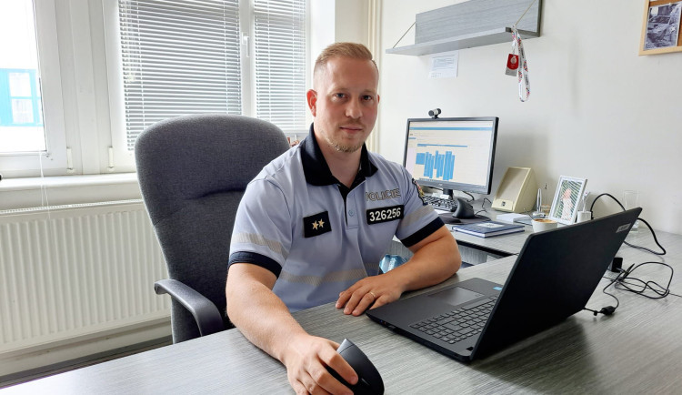 Mluvčí a preventista jihočeských policistů poručík Miroslav Šupík.
