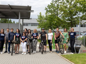 Do práce na kole 2024: Jihlavská firma Bosch Powertrain s.r.o. sestavila i letos největší sportovní tým na Vysočině