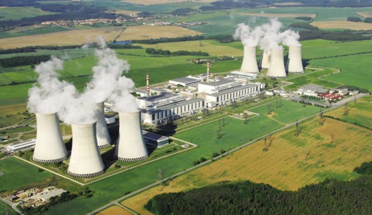 Jaderná elektrárna Dukovany. Foto: poskytl ČEZ, a. s.