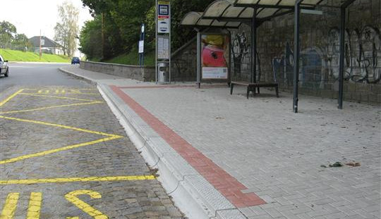 Zastávka Brněnský kopec. Foto: poskytlo Město Jihlava