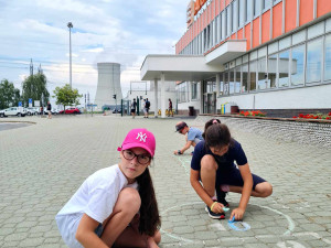 Do práce s dětmi. V dukovanské elektrárně jsou v plném proudu letní příměstské tábory