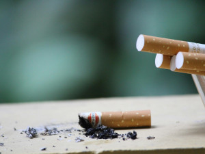 Muž v Náměšti kouřil na lodžii. Od popelu z cigarety chytl květináč a popelník