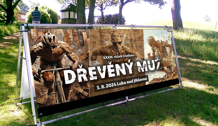 V Lukách nad Jihlavou se v sobotu opět uskuteční triatlon Dřevěný muž, do dnešního dne je nižší startovné. Foto: se souhlasem Milana Turny