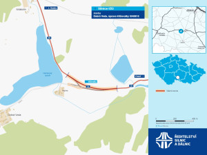 Mapa, jak se křižovatka upraví. Zdroj: ŘSD