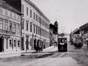 Dnešní Havlíčkova ulice, spodní pohled