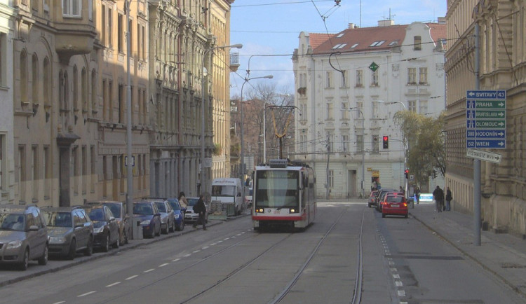 Brno promění část Údolní ulice po rekonstrukci ve sdílenou zónu. Měla by zvýšit komfort zejména chodcům