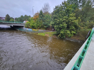 Řeka Jihlava v Jihlavě, foto: Lenka Dvořáková