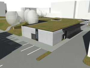 Vizualizace nové podoby areálu novoměstské nemocnice. Zdroj: se svolením Nemocnice Nové Město na Moravě