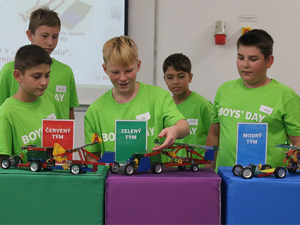 Záběry z průběhu Boys ´Day ze dne 19. září 2024. Foto Bosch