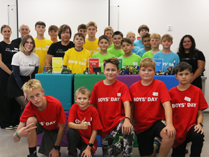 Záběry z průběhu Boys ´Day ze dne 19. září 2024. Foto Bosch
