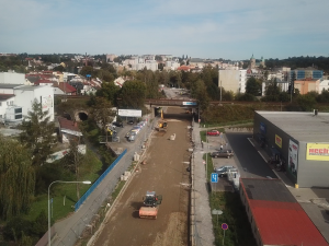 Rekonstrukce Lidické ulice v Havlíčkově Brodě finišuje. Silnice se otevře do konce měsíce