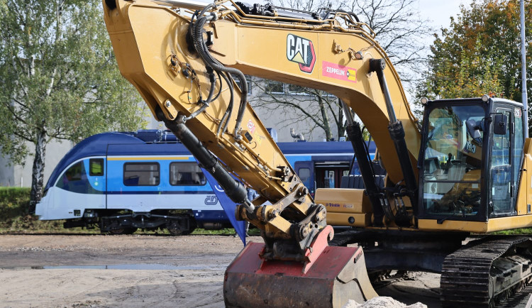 V Havlíčkově Brodě začaly dráhy stavět opravárenskou halu vlaků za 235 milionů korun