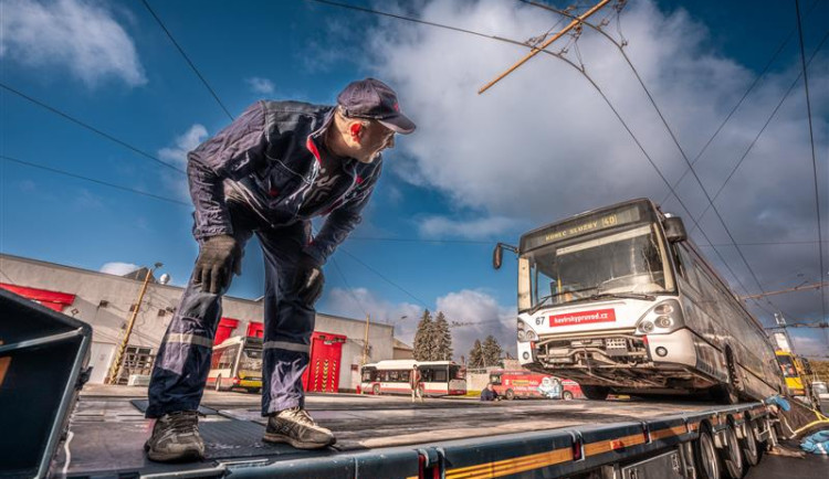 Šestice vyřazených trolejbusů z Jihlava bude jezdit na Ukrajině- Foto: se svolením Města Jihlava