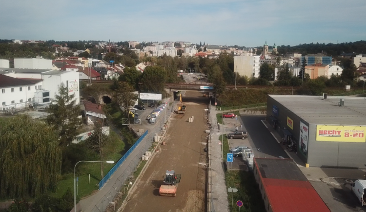 Zrekonstruovanou Lidickou ulici v Havlíčkově brodě otevřou jít příští týden