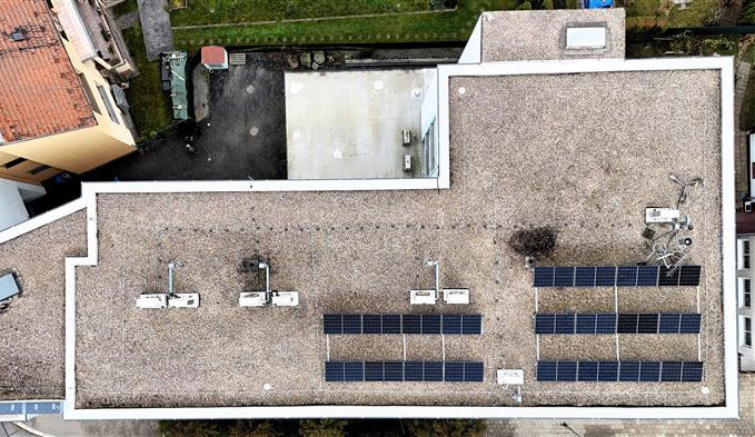 Kraj dal fotovoltaiku na třebíčské muzeum, pokryje čtvrtinu roční spotřeby energie. Foto: Se svolením Kraje Vysočina