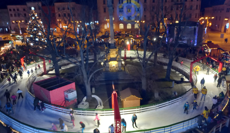 Vánoční centrum Jihlavy láká k procházce.