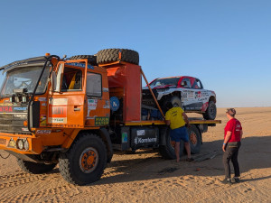 Obrovská smůla: Tomáš Ouředníček na Africa Eco Race odstoupil z prvního místa