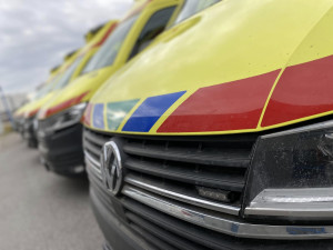 Záchranka na Vysočině má osm nových sanitek. Mají pohon všech kol a klimatizovaný ambulantní prostor