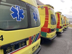 Záchranka na Vysočině má osm nových sanitek. Mají pohon všech kol a klimatizovaný ambulantní prostor