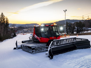 Rodinný areál Lipno jako první v České republice pořídil rolbu s unikátní technologií SNOWsat LiDAR