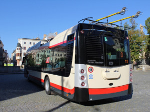 Jihlavský dopravní podnik hledá dodavatele až 20 trolejbusů za 290 milionů korun, zároveň staví novou trať