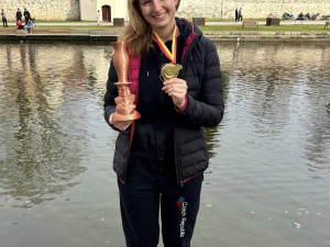 Zimní plavkyně Andrea Klementová je opět Sportovec města Třebíče, v sobotu vyhrála další závody