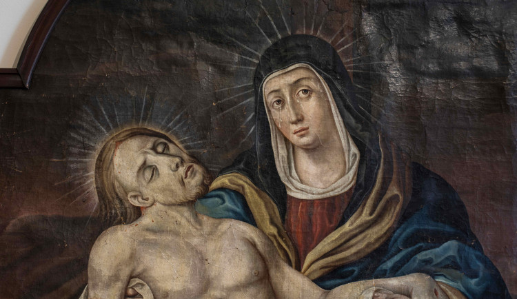 Obraz z polenského kostela je novou kulturní památkou Vysočiny. Je z roku 1839