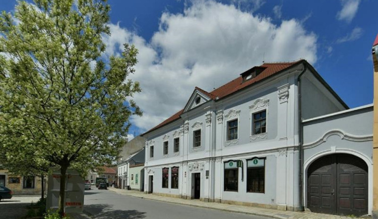 Třešťská pobočka Muzea Vysočiny Jihlava sídlí v Rooseweltově ulici, v rodném domě J. A. Schumpetera. Foto: Kraj Vysočina/Vladimír Kunc