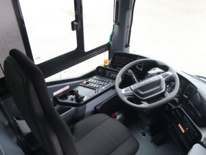 Na Jihlavsku dnes poprvé vyjel dopravce ČSAD Autobusy České Budějovice. Jezdí novými autobusy Iveco. Foto: Busem Vysočina (facebook)